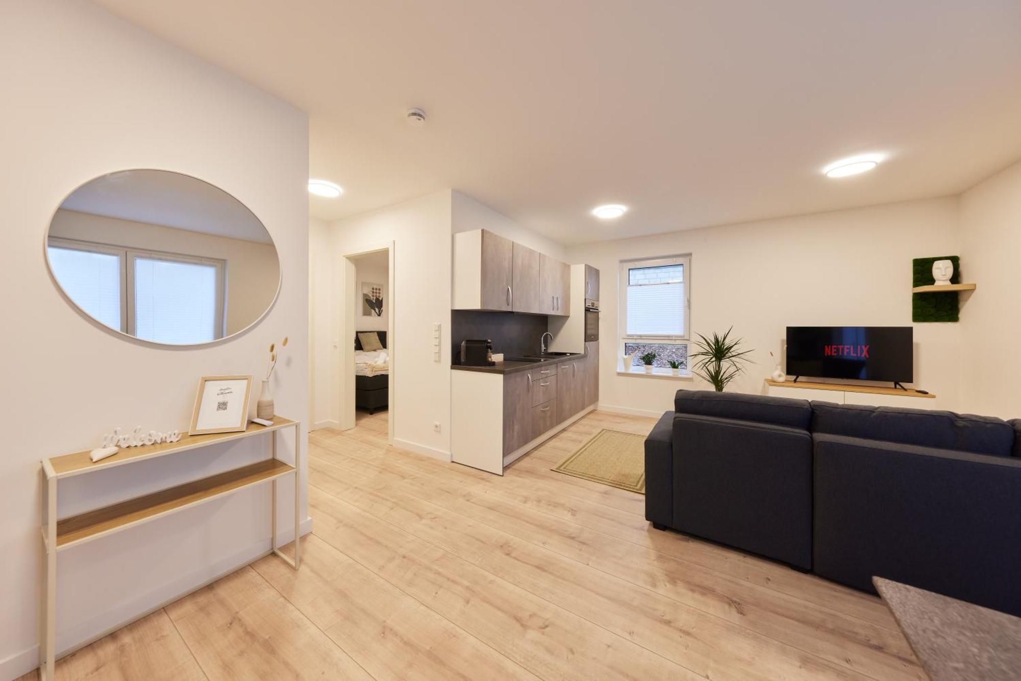 Homeme 2 I Zentral I Netflix I Kueche I Parkplatz I Kliniknah Bad Oeynhausen Exteriör bild